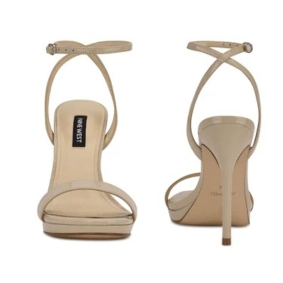 Nine West Women's Loola Ankle Strap High Stiletto Sandals - Picture 4 of 4